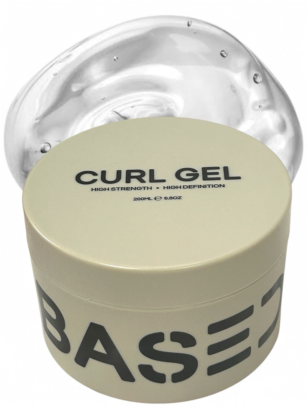 BASED Bodyworks Curl Gel • Max Hold • New In Box • Flake Free Clean Curl Definer